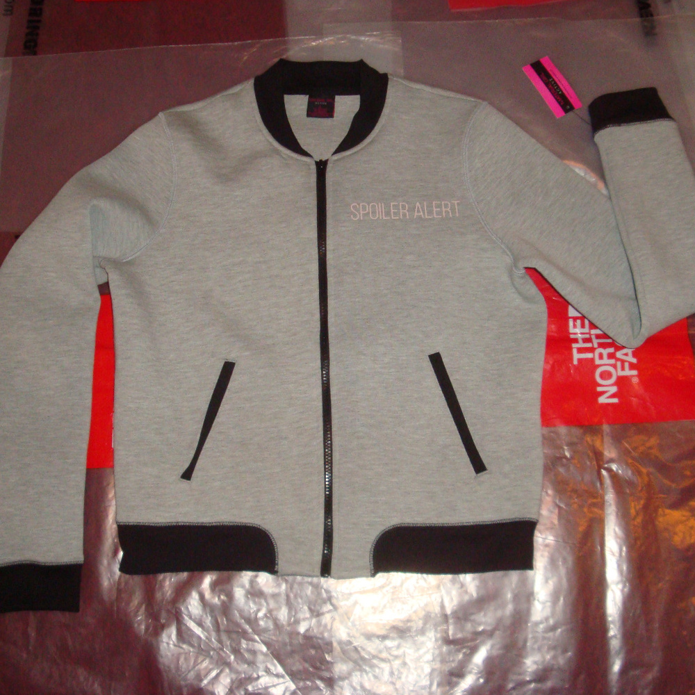 Material Girl Juniors Active Bomber Jacket Large